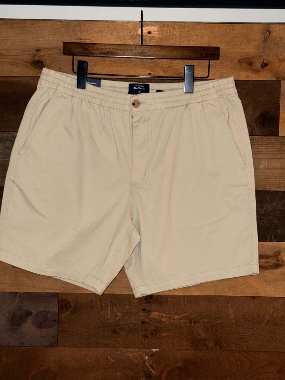 Ben Sherman Men's Regular Fit Stretch Chino Shorts Size L NWT